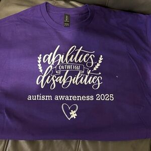 Purple Autism Awareness Kids T-Shirt